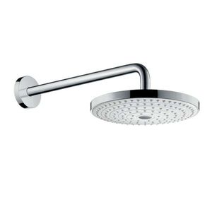 HANSGROHE Raindance Select S Hlavová sprcha 240, 2 proudy, sprchové rameno 39 cm, bílá/chrom 26466400 obraz