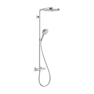 HANSGROHE Raindance Select S Sprchový set s termostatem, 30 cm, 2 proudy, chrom 27133000 obraz