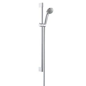 HANSGROHE Crometta 85 Set sprchové hlavice, 2 proudy, tyče 0, 65 m a hadice, chrom 27763000 obraz