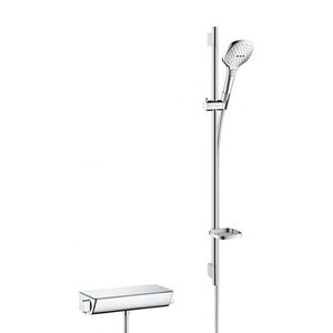 HANSGROHE Raindance Select E Sprchový set 120 s termostatem Ecostat Select, 3 proudy, chrom 27039000 obraz