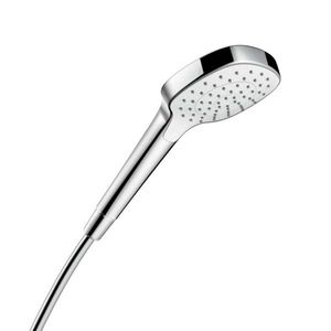 HANSGROHE Croma Select E Sprchová hlavice, bílá/chrom 26814400 obraz