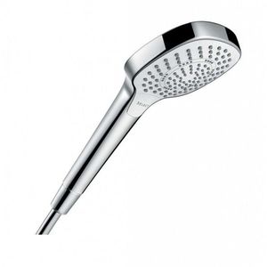 HANSGROHE Croma Select E Sprchová hlavice Multi, 3 proudy, bílá/chrom 26810400 obraz