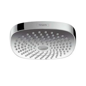 HANSGROHE Croma Select E Hlavová sprcha 180, 2 proudy, EcoSmart 9 l/min, chrom 26528000 obraz