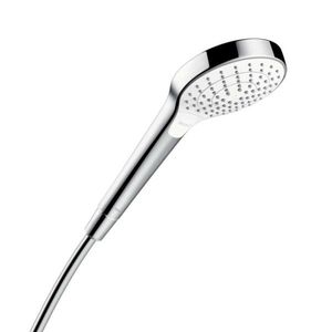 HANSGROHE Croma Select S Sprchová hlavice Vario, 3 proudy, bílá/chrom 26802400 obraz