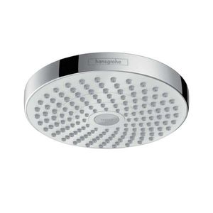 HANSGROHE Croma Select S Hlavová sprcha 180, 2 proudy, bílá/chrom 26522400 obraz