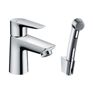 HANSGROHE Talis E Umyvadlová baterie s ruční sprchou Bidette, chrom 71729000 obraz