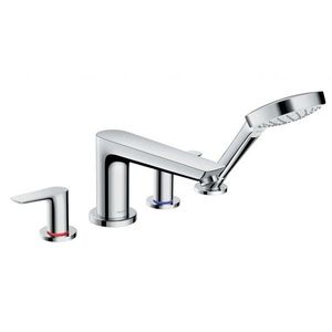 HANSGROHE Talis E Baterie na okraj vany, 4-otvorová instalace, chrom 71748000 obraz