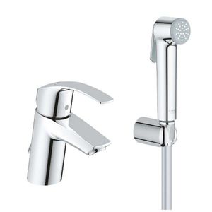 GROHE Eurosmart Páková umyvadlová baterie S, chrom 23124002 obraz