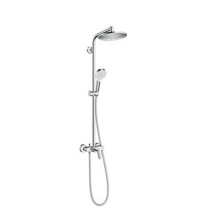 HANSGROHE Crometta Sprchový set Showerpipe S 240 s baterií, chrom 27269000 obraz