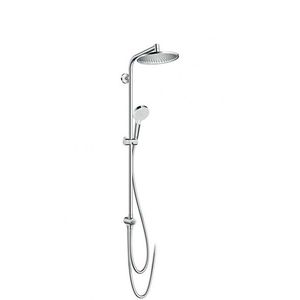 HANSGROHE Crometta Sprchový set 240 Showerpipe pro renovace, 1proud, EcoSmart, chrom 27270000 obraz