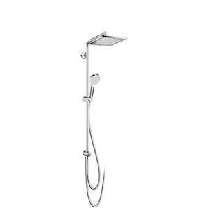 HANSGROHE Crometta Sprchová souprava E 240 Showerpipe pro renovace, EcoSmart 9 l/min, chrom 27289000 obraz