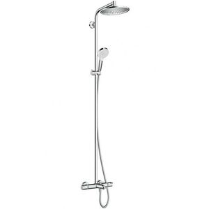 HANSGROHE Crometta Termostatická vanová baterie Showerpipe S 240, chrom 27320000 obraz