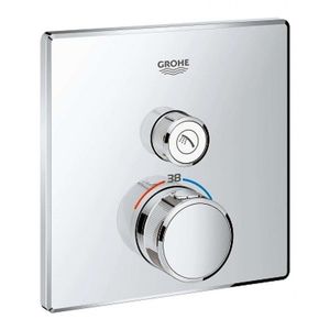 GROHE Grohtherm SmartControl Termostatická sprchová baterie pod omítku s 1 ventilem, chrom 29123000 obraz