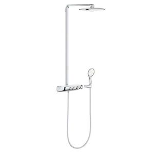 GROHE Rainshower SmartControl Sprchový set Duo 360 s termostatem, 2 proudy, chrom/měsíční bílá 26250LS0 obraz