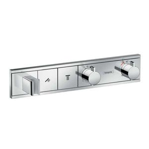 HANSGROHE RainSelect Termostatická sprchová baterie pod omítku, pro 2 výstupy, chrom 15355000 obraz