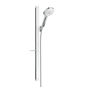 HANSGROHE Raindance Select S Sprchová souprava 120, 3 proudy, sprchová tyč 90 cm, bílá/chrom 27648400 obraz