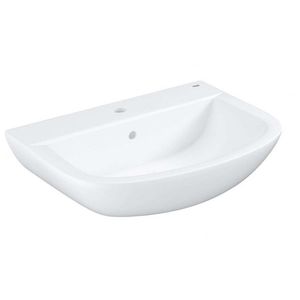 GROHE Bau Ceramic Umyvadlo 65x47 cm, s přepadem, 1 otvor pro baterii, alpská bílá 39420000 obraz