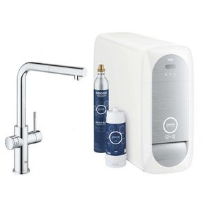 GROHE Blue Home Dřezová baterie Connected, s chladícím zařízením a filtrací, chrom 31539000 obraz