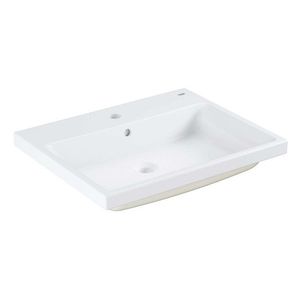 GROHE Cube Ceramic Umyvadlo zápustné, 61x49 cm, PureGuard, alpská bílá 3947900H obraz