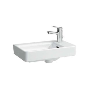 Laufen Pro S Umývátko, 48x28 cm, 1 otvor pro baterii vpravo, bílá H8159540001041 obraz