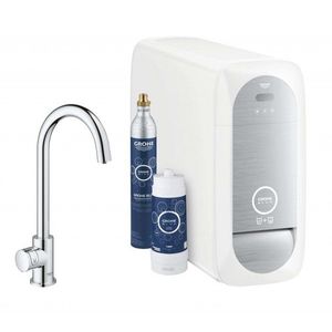 GROHE Blue Home Dřezový ventil Mono Connected, s chladícím zařízením a filtrací, chrom 31498001 obraz