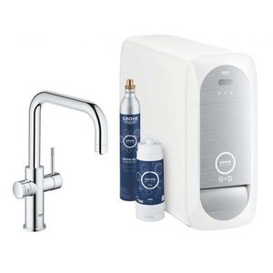 GROHE Blue Home Dřezová baterie Connected, s chladícím zařízením a filtrací, chrom 31456001 obraz