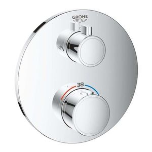 GROHE Grohtherm Termostatická sprchová baterie pro 2 spotřebiče, chrom 24076000 obraz