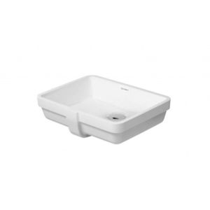 DURAVIT Vero Umyvadlo zápustné 43x32 cm, s přepadem, bílá 0330430000 obraz