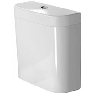 DURAVIT Happy D.2 Splachovací nádrž 40x16 cm, připojení vpravo nebo vlevo, alpská bílá 0934000005 obraz