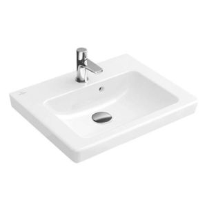 VILLEROY & BOCH Subway 2.0 Umývátko s přepadem, 45x37 cm, alpská bílá 73154501 obraz