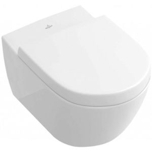 VILLEROY & BOCH Subway 2.0 Závěsné WC, Aquareduct, alpská bílá 56001001 obraz