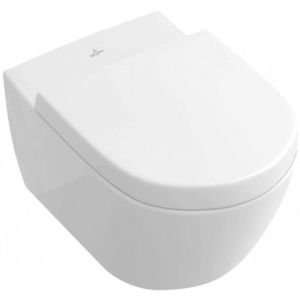 VILLEROY & BOCH Subway 2.0 Závěsné WC, DirectFlush, CeramicPlus, alpská bílá 5614R0R1 obraz