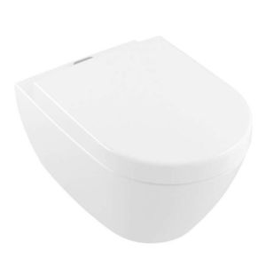 VILLEROY & BOCH Subway 2.0 Závěsné WC s hlubokým splachováním, AntiBac, s CeramicPlus, alpská bílá 5614A1T2 obraz