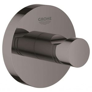 GROHE Essentials Háček na koupací plášť, tmavý grafit 40364A01 obraz