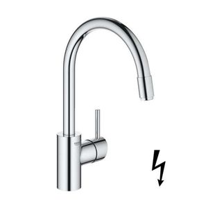 GROHE Concetto Dřezová baterie s výsuvnou sprškou, chrom 31212003 obraz