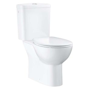 GROHE Bau Ceramic WC kombi set s nádržkou a sedátkem softclose, rimless, alpská bílá 39346000 obraz