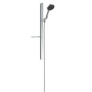 HANSGROHE Rainfinity Sada sprchové hlavice 130, 3jet, tyče 90 cm a hadice, EcoSmart, chrom 27672000 obraz