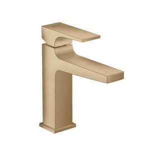 HANSGROHE Metropol Umyvadlová baterie s výpustí Push-Open, kartáčovaný bronz 32507140 obraz