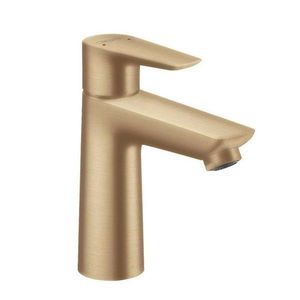 HANSGROHE Talis E Umyvadlová baterie s výpustí, kartáčovaný bronz 71710140 obraz