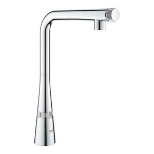 GROHE Zedra SmartControl Dřezová baterie s výsuvnou koncovkou, SmartControl, chrom 31593002 obraz