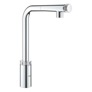 GROHE Minta SmartControl Dřezová baterie s výsuvnou koncovkou, SmartControl, chrom 31613000 obraz