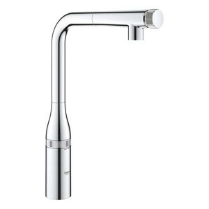 GROHE Essence SmartControl Dřezová baterie s výsuvnou koncovkou, SmartControl, chrom 31615000 obraz