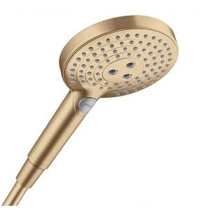 HANSGROHE Raindance Select S Sprchová hlavice 120, 3 proudy, EcoSmart, kartáčovaný bronz 26531140 obraz