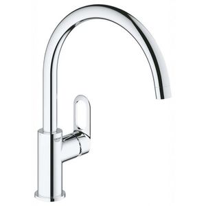 GROHE BauFlow Dřezová baterie, chrom 31538001 obraz