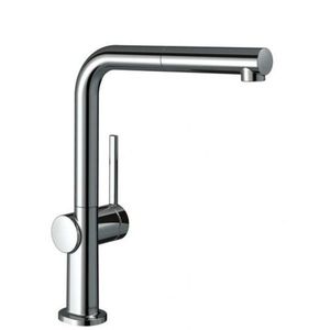 HANSGROHE M54 Dřezová baterie Talis s výsuvnou koncovkou, chrom 72808000 obraz