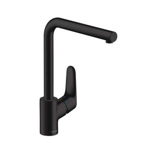 HANSGROHE Focus M41 Dřezová baterie, matná černá 31817670 obraz