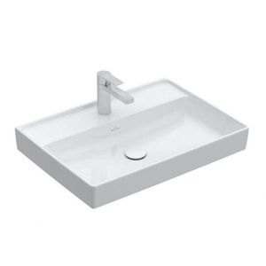 VILLEROY & BOCH Collaro Umyvadlo 65x47 cm, bez přepadu, otvor pro baterii, alpská bílá 4A336601 obraz