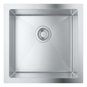 GROHE Dřezy Dřez K700 s odtokem, 46x46 cm, kartáčovaná nerez 31578SD1 obraz