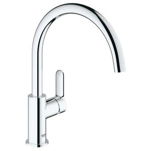 GROHE BauEdge Dřezová baterie, chrom 31367000 obraz