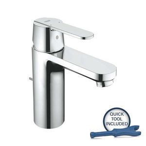 GROHE Get Umyvadlová baterie s výpustí, chrom 23454000 obraz